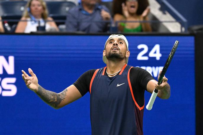 OP ZDA Nick Kyrgios | Nick Kyrgios je v osmini finala OP ZDA premagal Danila Medvedjeva. | Foto Guliver Image