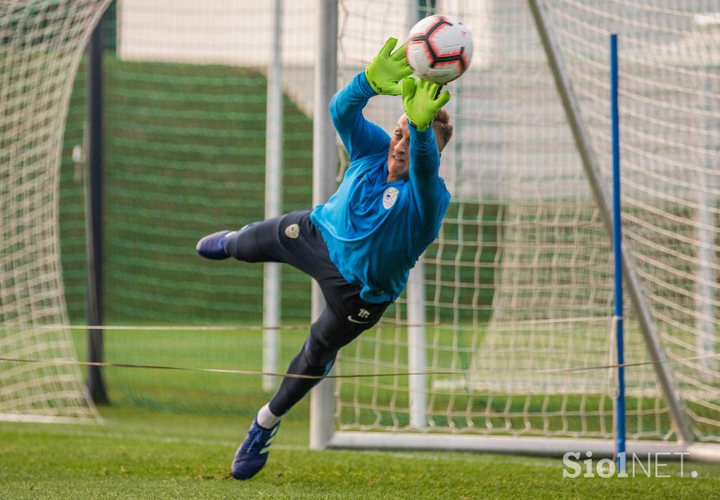 Slovenska nogometna reprezentanca Trening