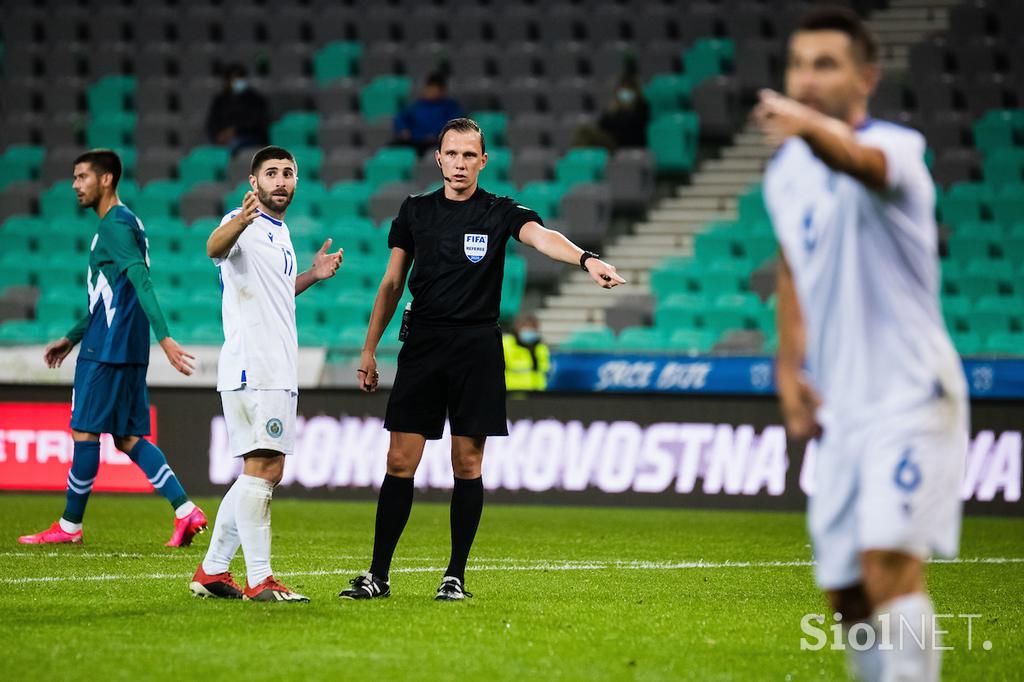 Slovenija : San Marino, slovenska nogometna reprezentanca