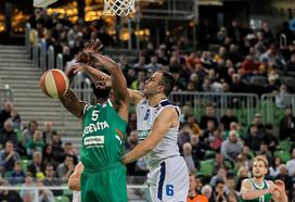 Cedevita Olimpija - Zadar ABA liga Stožice