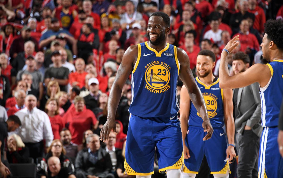 Draymond Green | Draymond Green bo manjkal vsaj še dva tedna. | Foto Gulliver/Getty Images