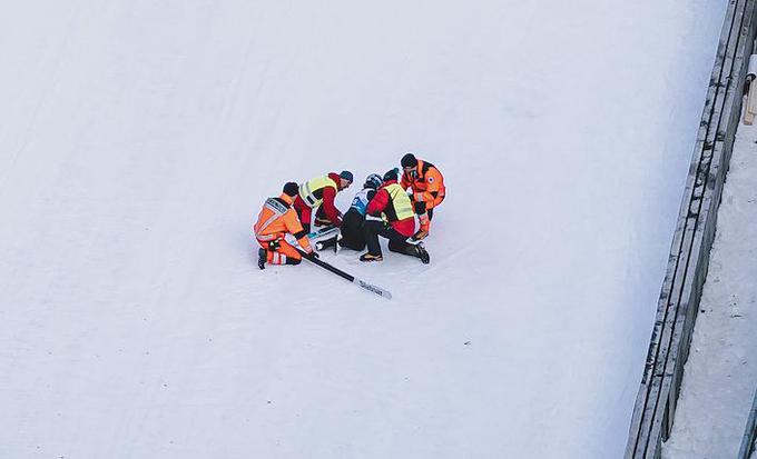 Sara Takanaši, ki je v petek grdo padla, je danes zapustila bolnišnico. Ni še jasno, ali bo na tem SP še nastopila. | Foto: Sportida