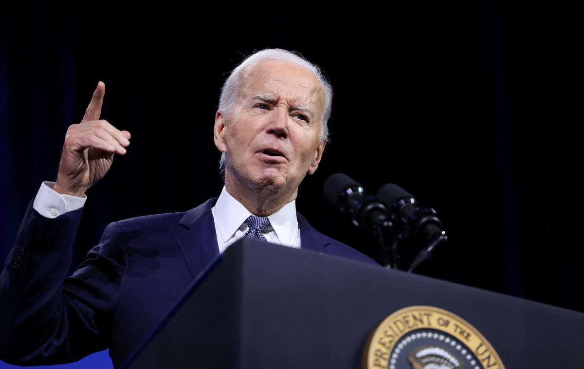 Joe Biden | Predsednik Joe Biden bo skušal do 20. januarja, ko se bo poslovil s položaja, Ukrajini zagotoviti vso pomoč, ki jo po zakonu še lahko. | Foto Reuters