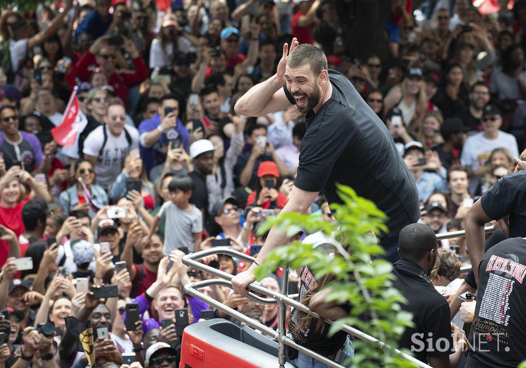 Slavje NBA naslova Toronto Raptors