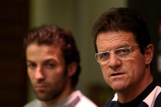 Alessandro Del Piero in Fabio Capello nista bila navdušena nad predstavo Juventusa v Portu, kjer so Torinčani izgubili z 1:2, izgubljali pa že z 0:2 in bili blizu tretjega prejetega zadetka. | Foto: Reuters