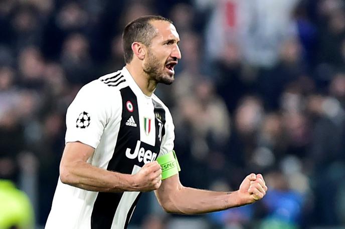 Giorgio Chiellini | Giorgio Chiellini se bo v ponedeljek poslovil od navijačev Juventusa.   | Foto Reuters