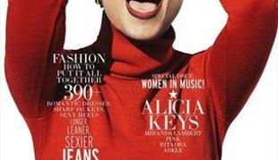 Alicia Keys na naslovnici  Elle, ki tokrat slavi ženske v glasbi