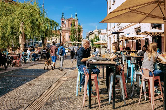 Ljubljana, turisti, turizem | Foto Shutterstock