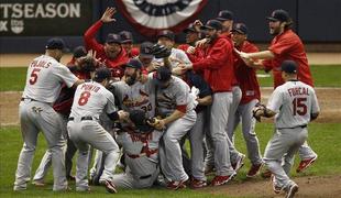 V finalu lige MLB St. Louis Cardinals in Texas Rangers