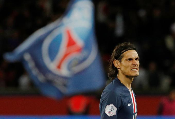 Edinson Cavani je izgubil mesto v začetni enajsterici PSG. Prednost v napadu imajo Neymar, Kylian Mbappe in Mauro Icardi. | Foto: Reuters