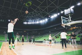 Cedevita Olimpija trening