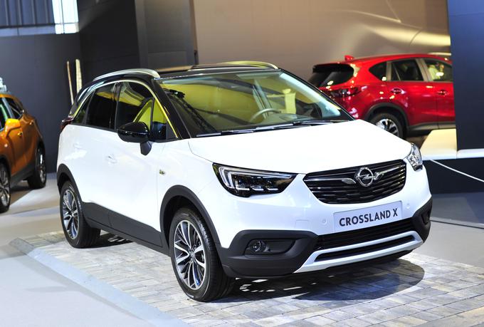 Novi opel crossland X ima začetno ceno tik pod 15 tisoč evri. | Foto: Gregor Pavšič