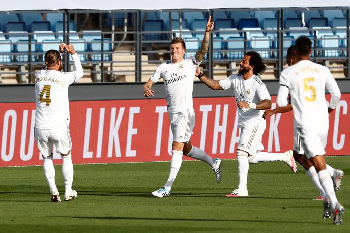 Real Madrid Eibar | Real Madrid je s 3:1 premagal Eibar in se Barceloni znova približal na dve točki. | Foto Reuters