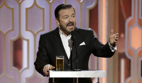 Koga vse je letos užalil Ricky Gervais?