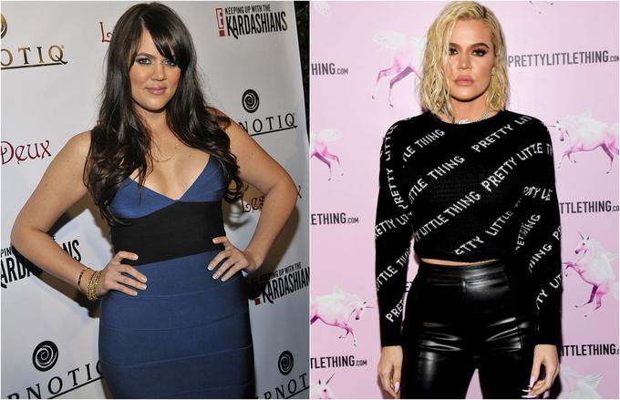 Khloe je precej spremenila svoj videz. | Foto: Getty Images