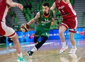 polfinale ABA Cedevita Olimpija FMP Josh Adams