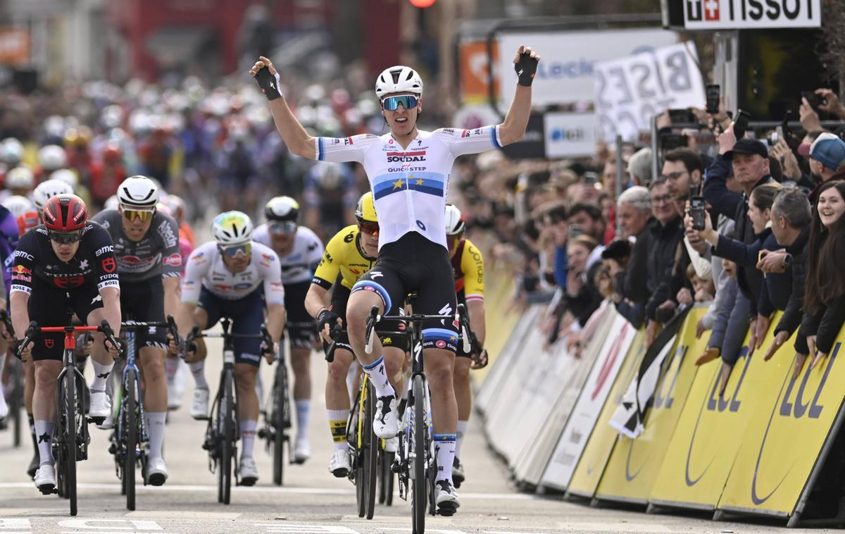 Tim Merlier | Tim Merlier je dobil zaključni sprint prve etape letošnje dirke Pariz - Nica. | Foto Guliverimage