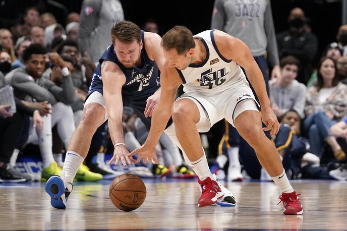 Dončić Bogdanović Dallas Utah | V četrtek bomo lahko spremljali obračun Dončić-Bogdanović. | Foto Guliver Image