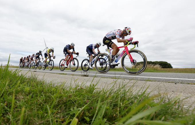 Magnus Cort Nielsen je že peti dan zapored v begu. | Foto: Reuters