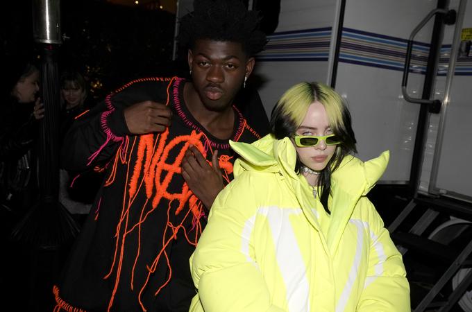 Po šest nominacij imata Lil Nas X in Billie Eilish. | Foto: Getty Images