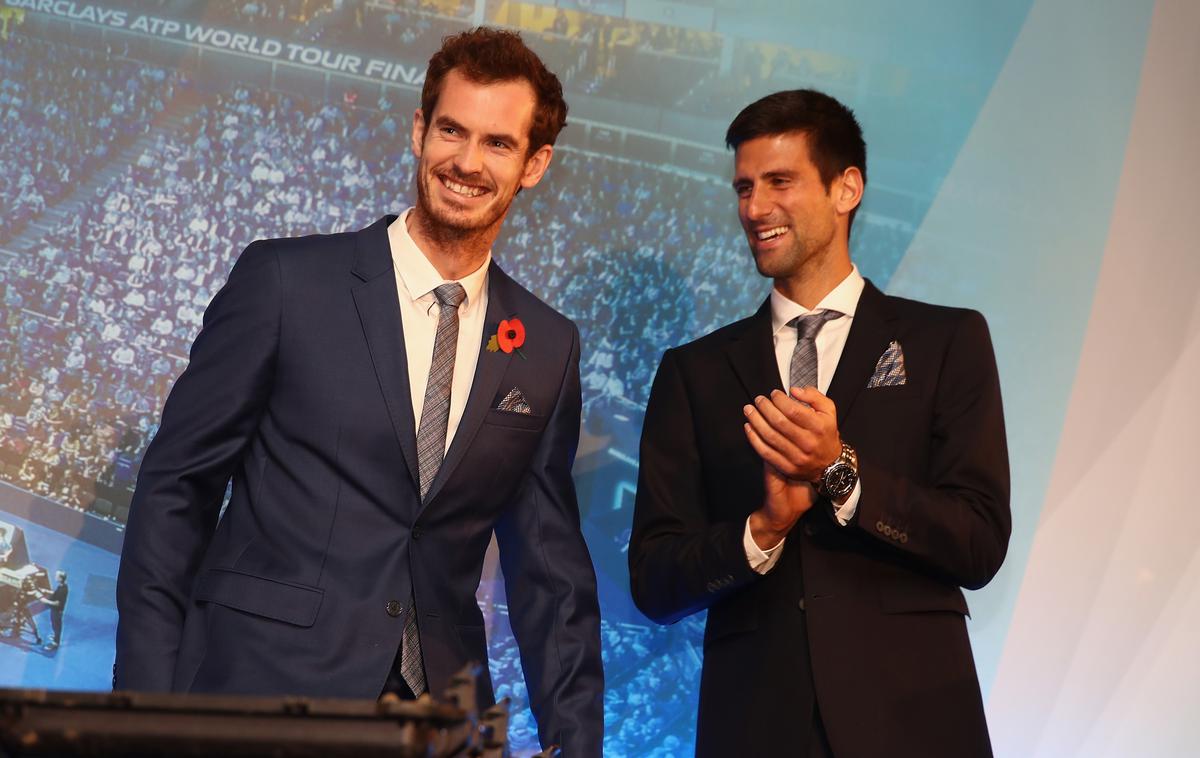 Novak Đoković in Andy Murray | Foto Guliver/Getty Images