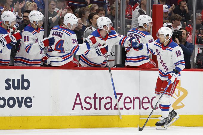 New York Rangers so se brez poraza uvrstili v konferenčni polfinale. | Foto: Guliverimage