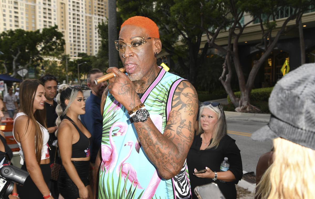 Dennis Rodman | Dennis Rodman je pustil pečat v ligi NBA tako z igranjem kakor tudi z obnašanjem. | Foto Guliverimage