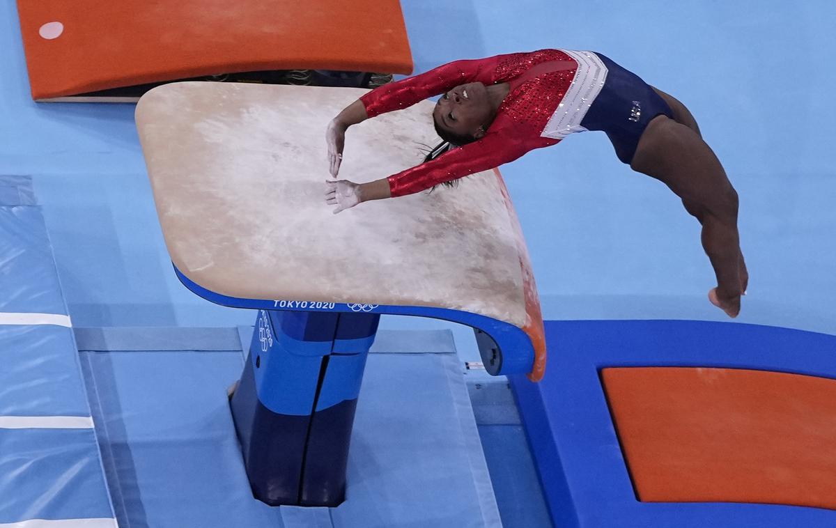 Simone Biles | Simone Biles je priznala, da se je umaknila v skrbi za svoje duševno zdravje. | Foto Guliverimage