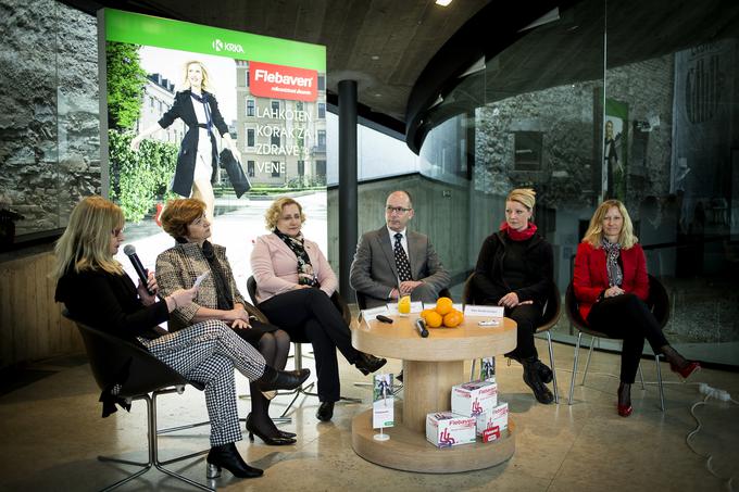 Na okrogli mizi so strokovnjaki pojasnili, da se z boleznijo ven srečuje kar 80 odstotkov svetovne populacije. | Foto: Ana Kovač