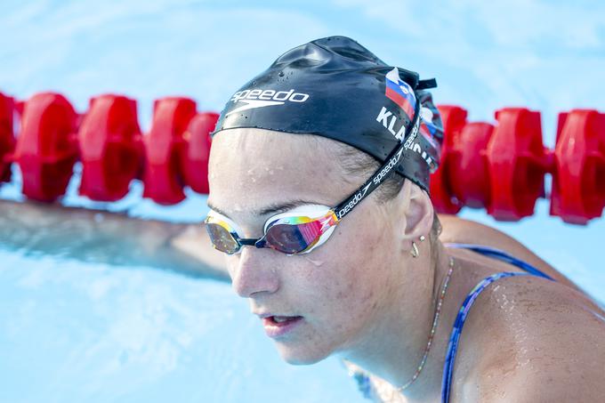 "Zdaj sem zdrava, nisem pa povsem optimalno pripravljena. Moč na fitnesu je dobra, hitrost s trenerjem dvigujeva, manjka pa mi nekaj kondicije." | Foto: Ana Kovač