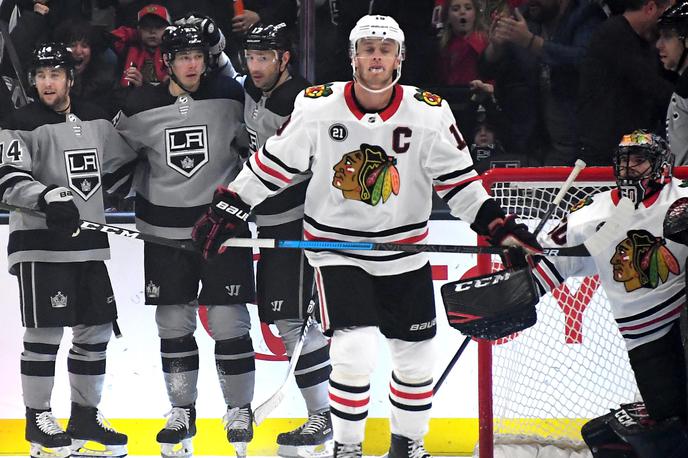 Los Angeles Kings | Los Angeles Kingsi so po desetih zaporednih porazih le prišli do zmage. S 6:3 so premagali Chicago. | Foto Reuters