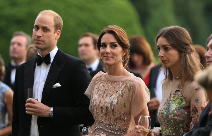 Princ William, Kate Middleton in Rose Hanbury leta 2016 | Foto: Profimedia