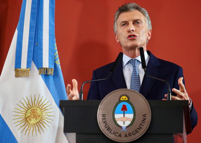 Predsednik Argentine Mauricio Macri je bil včasih predsednik Boca Juniors. | Foto: Reuters