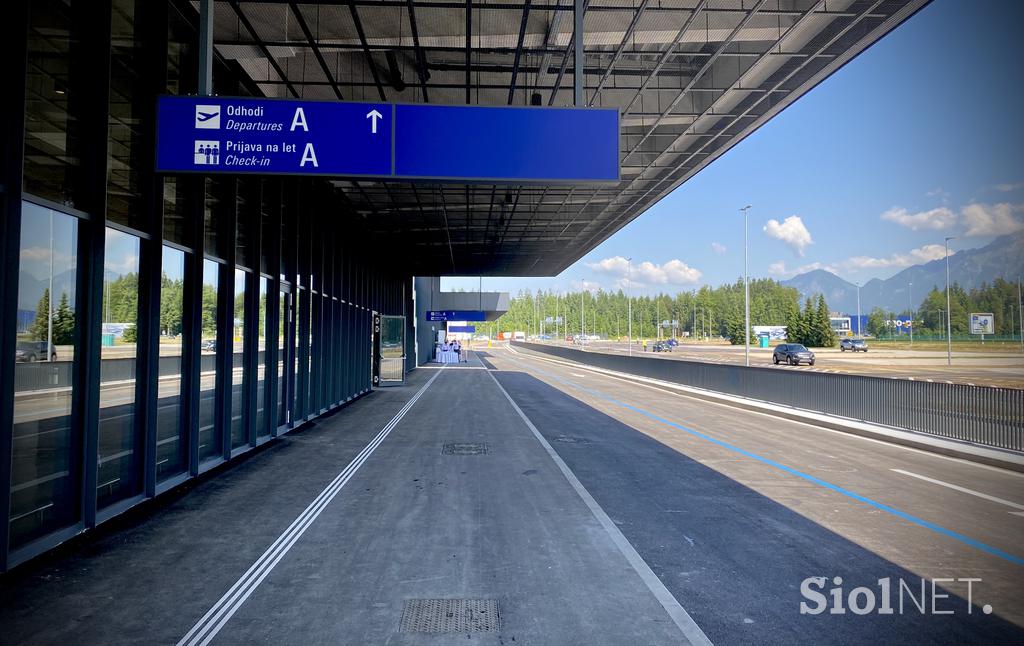 Letališče Brnik nov terminal