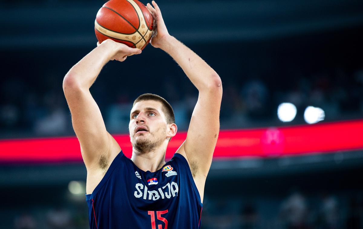 Slovenija Srbija prijateljska tekma Nikola Jokić | Nikola Jokić je dosegel 22 točk. | Foto Matic Klanšek Velej/Sportida