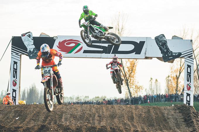 Prvi trije v prvenstvu MXGP: Herlings, Febvre in Gajser | Foto: Grega Valančič/Sportida