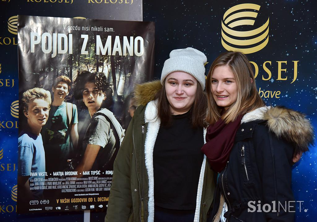 Premiera filma Pojdi z mano