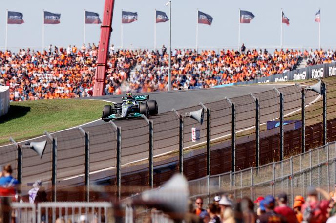 Zandvoort Lewis Hamilton | Lewis Hamilton je bil letos štirikrat tretji in dvakrat drugi. | Foto Guliver Image