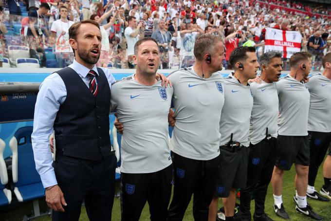 Southgate je na zadnjem SP 2018 v Rusiji z Anglijo osvojil četrto mesto. Kako se bo izkazal prihodnje leto v Katarju? | Foto: Getty Images