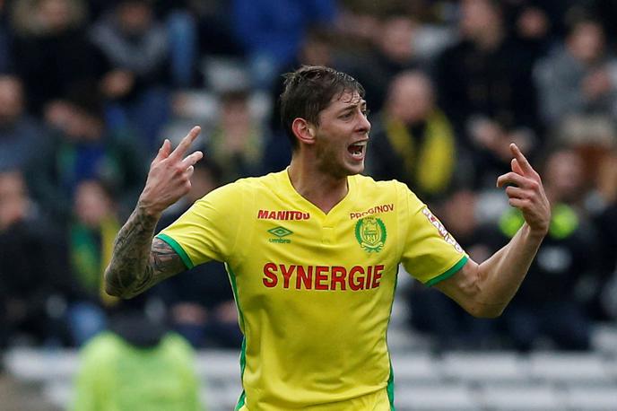 Emiliano Sala | Letalo, na katerem je bil Emiliano Sala, je izginilo v ponedeljek na poti iz Nantesa v Cardiff. | Foto Reuters