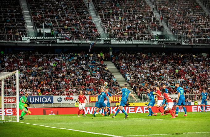 Jan Oblak je prvič branil na gostovanju v Celovcu, kjer je Slovenija lani izgubila z 0:3. | Foto: Vid Ponikvar