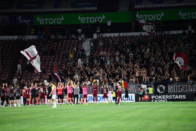 Sanje Maribora o dolgi evropski jeseni so se končale v Romuniji. | Foto: Guliverimage/Vladimir Fedorenko