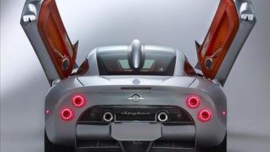 Spyker C8 aileron