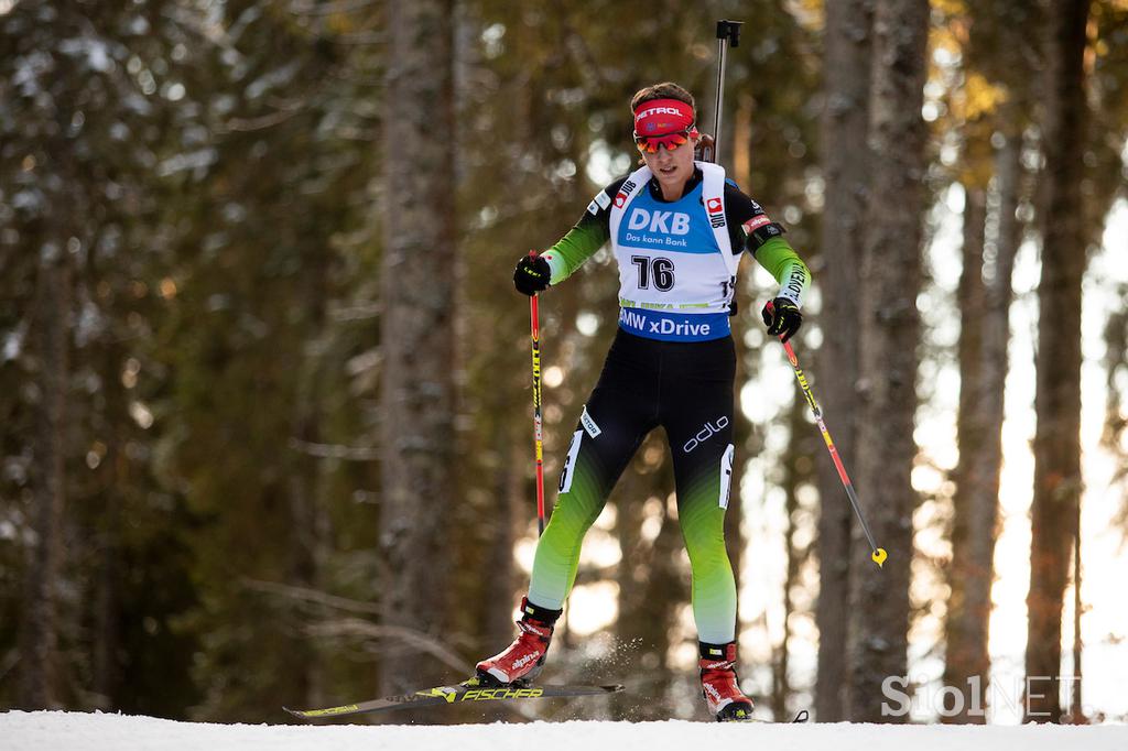 Biatlon šprint ženske