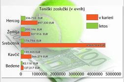 Žemlja zaslužil manj od Hercogove