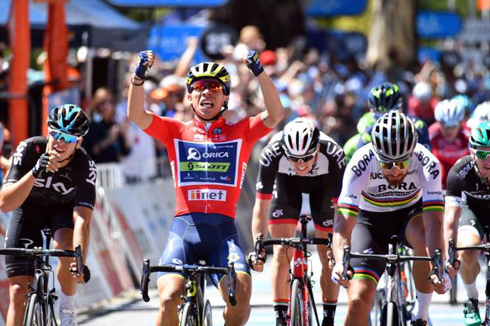 Caleb Ewan Dirka po Avstraliji | Kolesarska dirka Tour Down Under tudi v sezoni 2021 ostaja na koledarju, a še ni znano, kje in v kakšni obliki bo potekala. | Foto Facebook