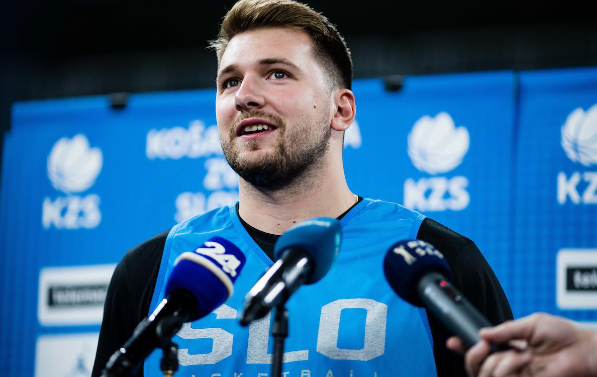 slovenska košarkarska reprezentanca trening, Luka Dončić | Luka Dončić | Foto Grega Valančič/Sportida