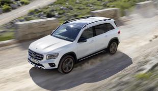 Mercedes GLB: zaostanka ni več, pa še sedem sedežev ima #foto