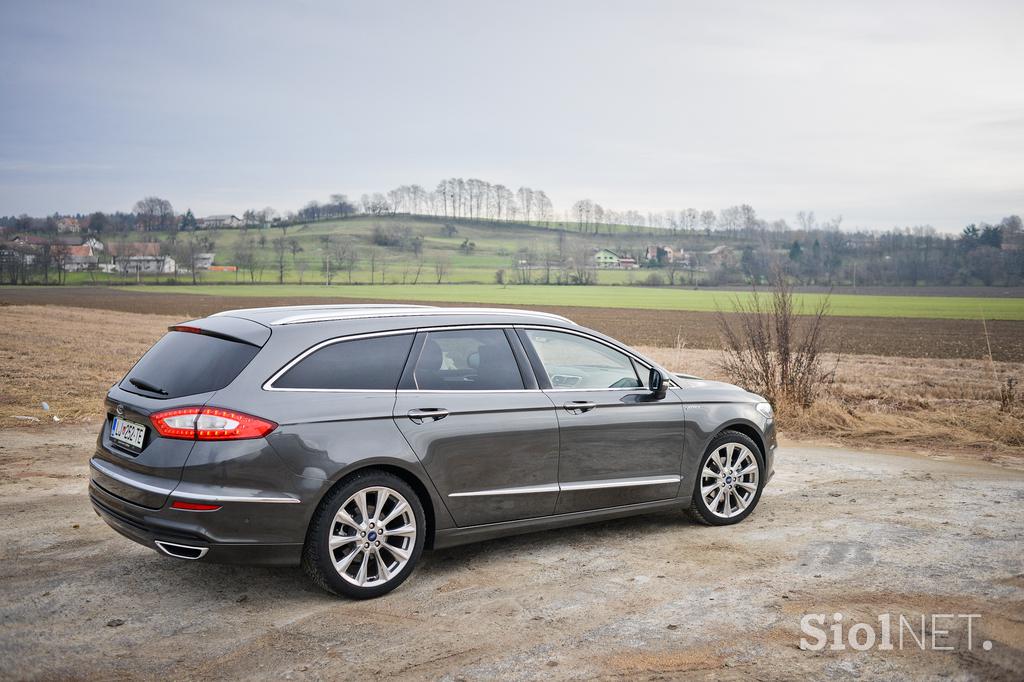 Ford mondeo vignale - fotogalerija testnega vozila