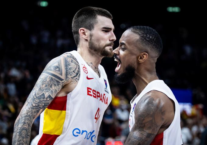 Lorenzo Brown je bil z 28 točkami prvi strelec tekme. Juancho Hernangomez jih je pristavil 13. | Foto: Vid Ponikvar/Sportida